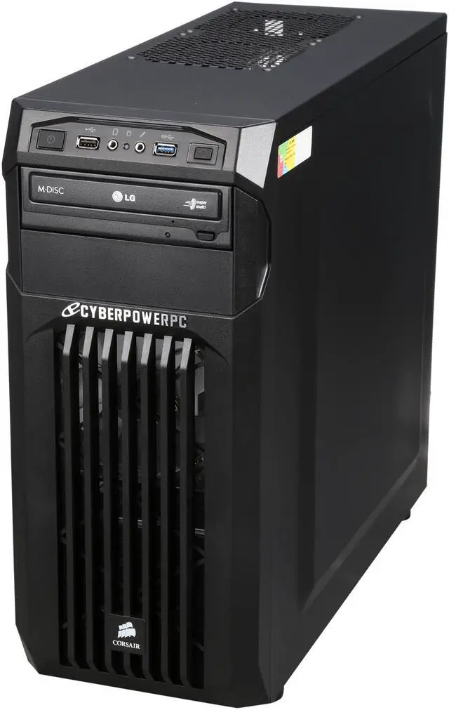 Alt view image 3 of 9 - CyberpowerPC Desktop Computer Gamer Ultra 2227 AMD FX-Series FX-4300 (3.80 GHz) 4 GB DDR3 1 TB HDD NVIDIA GeForce GT 730 2 GB Windows 10 Home 64-Bit