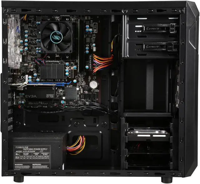 Alt view image 6 of 9 - CyberpowerPC Desktop Computer Gamer Ultra 2227 AMD FX-Series FX-4300 (3.80 GHz) 4 GB DDR3 1 TB HDD NVIDIA GeForce GT 730 2 GB Windows 10 Home 64-Bit