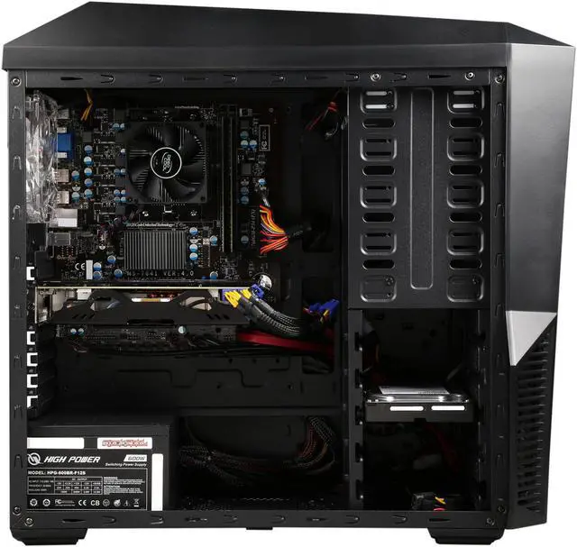 Alt view image 6 of 10 - CyberpowerPC Desktop Computer Gamer Ultra 2221 AMD FX-Series FX-6300 8GB DDR3 1TB HDD 120GB SSD AMD Radeon R9 380 4GB Windows 10 Home 64-bit