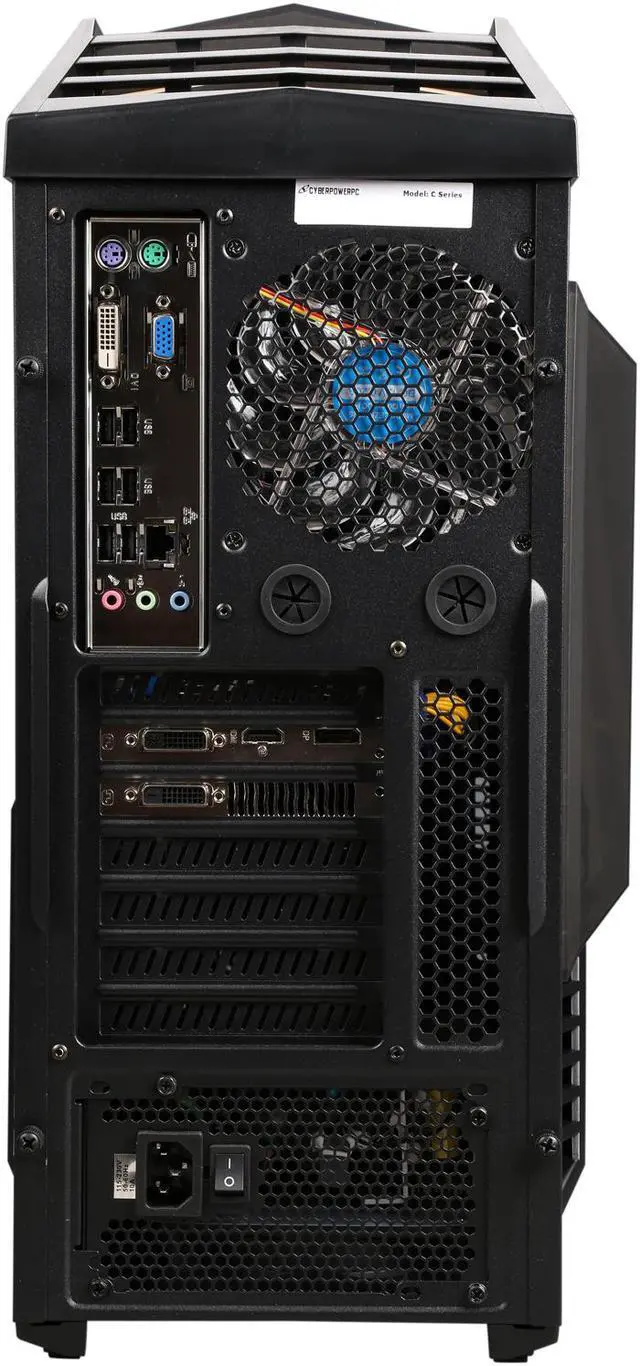 Alt view image 9 of 10 - CyberpowerPC Desktop Computer Gamer Ultra 2221 AMD FX-Series FX-6300 8GB DDR3 1TB HDD 120GB SSD AMD Radeon R9 380 4GB Windows 10 Home 64-bit