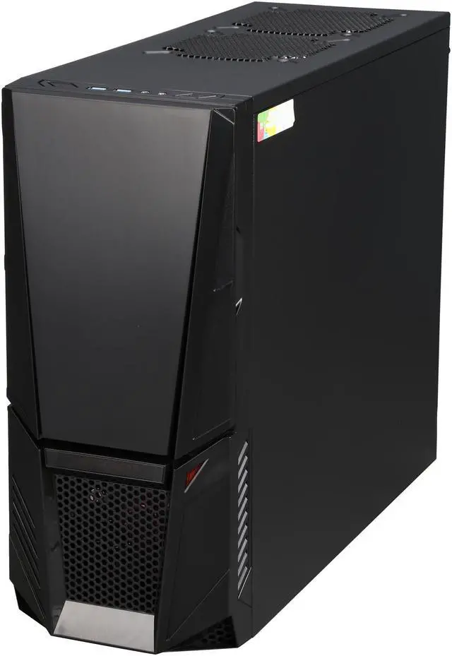 Alt view image 3 of 10 - CyberpowerPC Desktop Computer Gamer Ultra 2098-W10 AMD FX-Series FX-4300 8GB DDR3 500GB HDD AMD Radeon R7 240 2 GB Windows 10 Home 64-bit