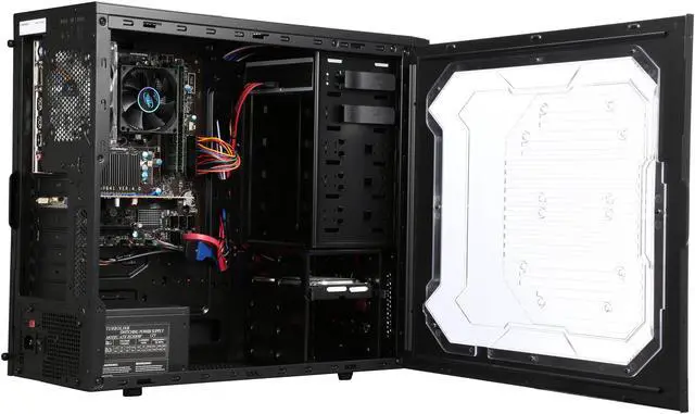 Alt view image 5 of 10 - CyberpowerPC Desktop Computer Gamer Ultra 2098-W10 AMD FX-Series FX-4300 8GB DDR3 500GB HDD AMD Radeon R7 240 2 GB Windows 10 Home 64-bit