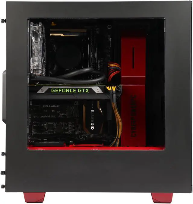Alt view image 4 of 9 - CyberpowerPC Desktop Computer Reaper 286LQ Intel Core i7 5930K (3.50GHz) 16GB DDR4 2TB HDD NVIDIA GeForce GTX Titan X 12GB 250GB SSD Windows 10 Home 64-Bit