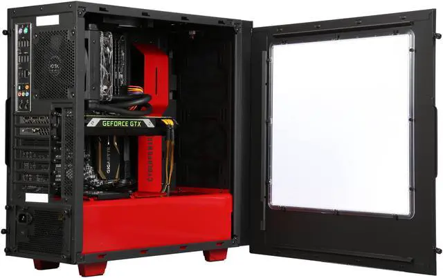 Alt view image 5 of 9 - CyberpowerPC Desktop Computer Reaper 286LQ Intel Core i7 5930K (3.50GHz) 16GB DDR4 2TB HDD NVIDIA GeForce GTX Titan X 12GB 250GB SSD Windows 10 Home 64-Bit