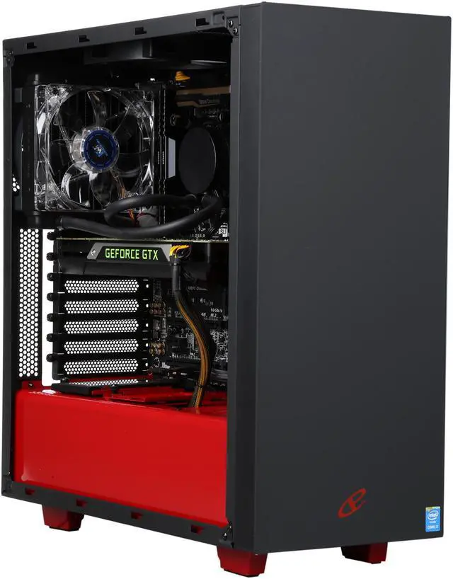 Alt view image 7 of 9 - CyberpowerPC Desktop Computer Reaper 286LQ Intel Core i7 5930K (3.50GHz) 16GB DDR4 2TB HDD NVIDIA GeForce GTX Titan X 12GB 250GB SSD Windows 10 Home 64-Bit