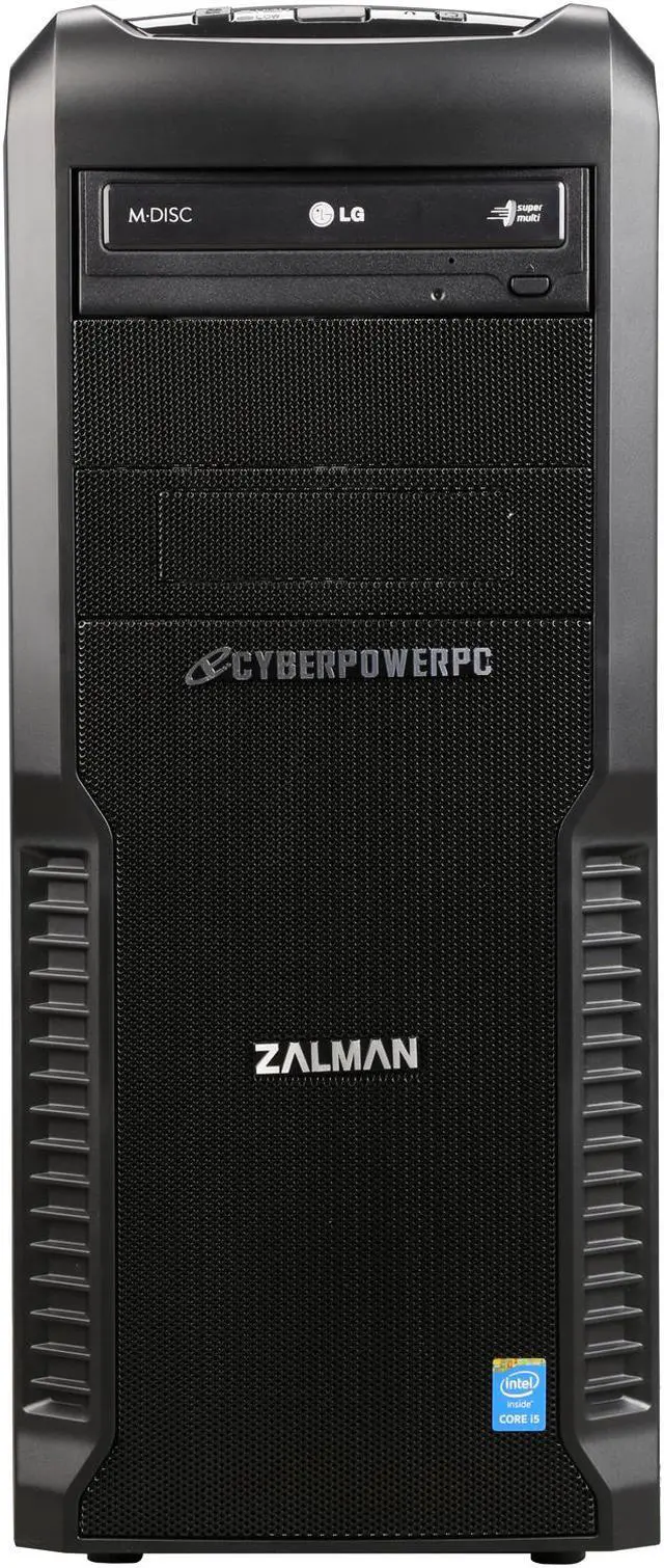 Alt view image 2 of 10 - CyberpowerPC Desktop Computer Stealth Rogue 256 Intel Core i5 4590 (3.30GHz) 8GB DDR3 1TB HDD NVIDIA GeForce GTX 750 Ti 2GB Windows 10 Home 64-Bit