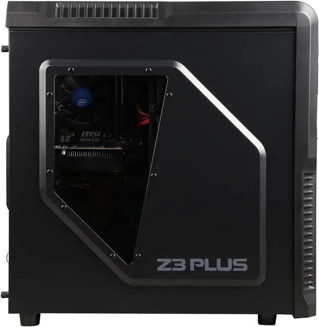 Alt view image 4 of 10 - CyberpowerPC Desktop Computer Stealth Rogue 256 Intel Core i5 4590 (3.30GHz) 8GB DDR3 1TB HDD NVIDIA GeForce GTX 750 Ti 2GB Windows 10 Home 64-Bit
