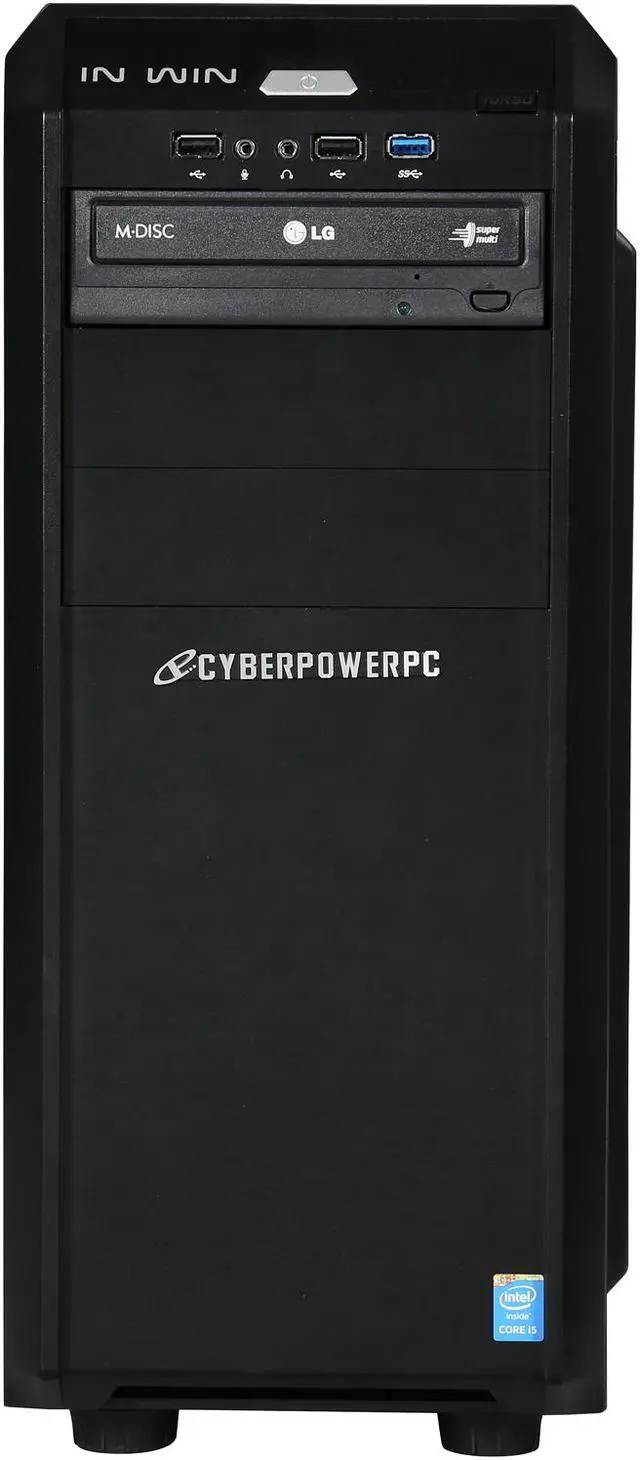 Alt view image 2 of 10 - CyberpowerPC Desktop Computer Stealth Ronin 286 Intel Core i5 4690 (3.50GHz) 8GB DDR3 2TB HDD NVIDIA GeForce GTX 750 Ti 2GB Windows 10 Home 64-Bit