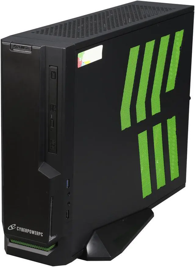 Alt view image 3 of 9 - CyberpowerPC Desktop Computer Zeus Mini A356 A10-Series APU A10-7700K (3.5GHz) 8GB DDR3 2TB HDD NVIDIA GeForce GTX 970 4GB Windows 10 Home 64-Bit
