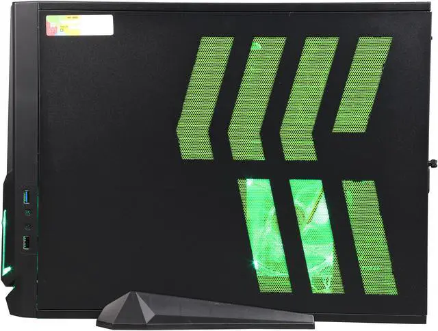 Alt view image 4 of 9 - CyberpowerPC Desktop Computer Zeus Mini A356 A10-Series APU A10-7700K (3.5GHz) 8GB DDR3 2TB HDD NVIDIA GeForce GTX 970 4GB Windows 10 Home 64-Bit