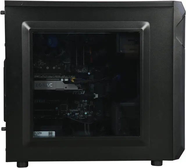 Alt view image 4 of 9 - CyberpowerPC Desktop Computer Gamer Xtreme S101 Intel Core i5-6600K 8GB DDR4 1TB HDD NVIDIA GeForce GTX 1050 2 GB Windows 10 Home 64-Bit
