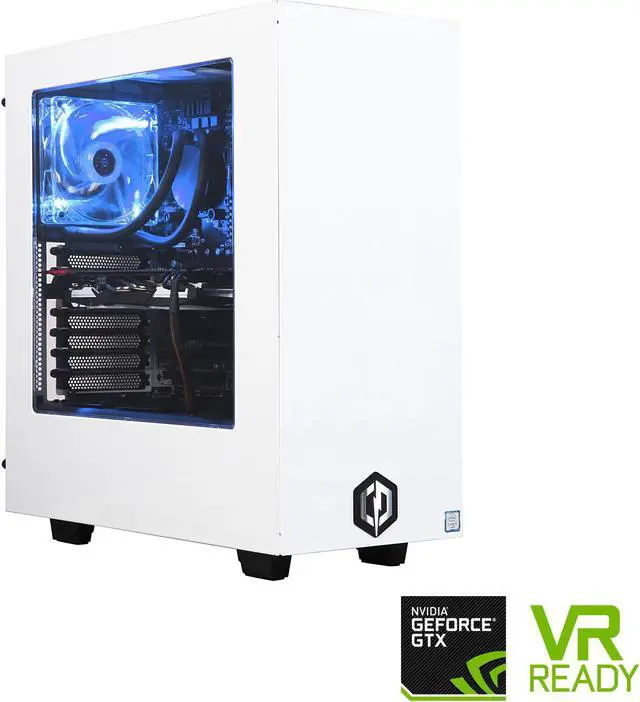 Main image of CyberpowerPC Desktop Computer Stealth Reaper S10LQ Intel Core i7-6700K 16GB DDR4 2TB HDD 240GB SSD GeForce GTX 1070 Windows 10 Home 64-Bit