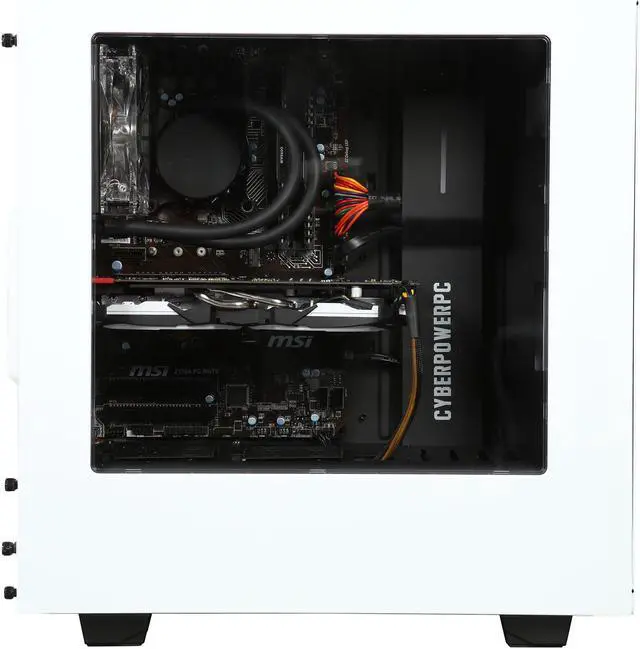 Alt view image 4 of 10 - CyberpowerPC Desktop Computer Stealth Reaper S10LQ Intel Core i7-6700K 16GB DDR4 2TB HDD 240GB SSD GeForce GTX 1070 Windows 10 Home 64-Bit