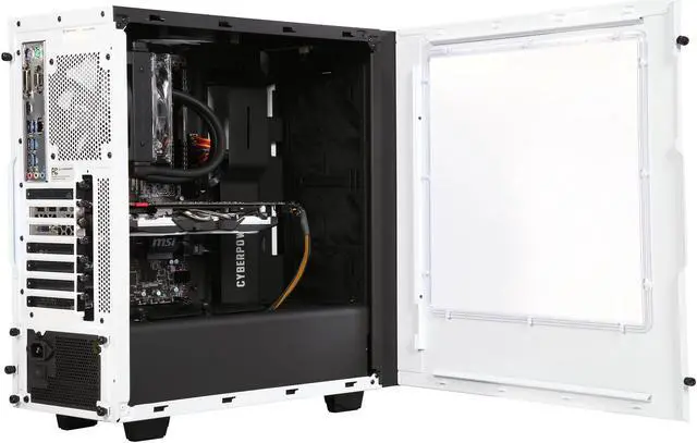 Alt view image 5 of 10 - CyberpowerPC Desktop Computer Stealth Reaper S10LQ Intel Core i7-6700K 16GB DDR4 2TB HDD 240GB SSD GeForce GTX 1070 Windows 10 Home 64-Bit