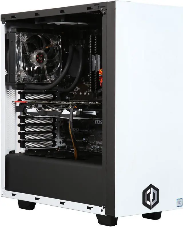 Alt view image 7 of 10 - CyberpowerPC Desktop Computer Stealth Reaper S10LQ Intel Core i7-6700K 16GB DDR4 2TB HDD 240GB SSD GeForce GTX 1070 Windows 10 Home 64-Bit