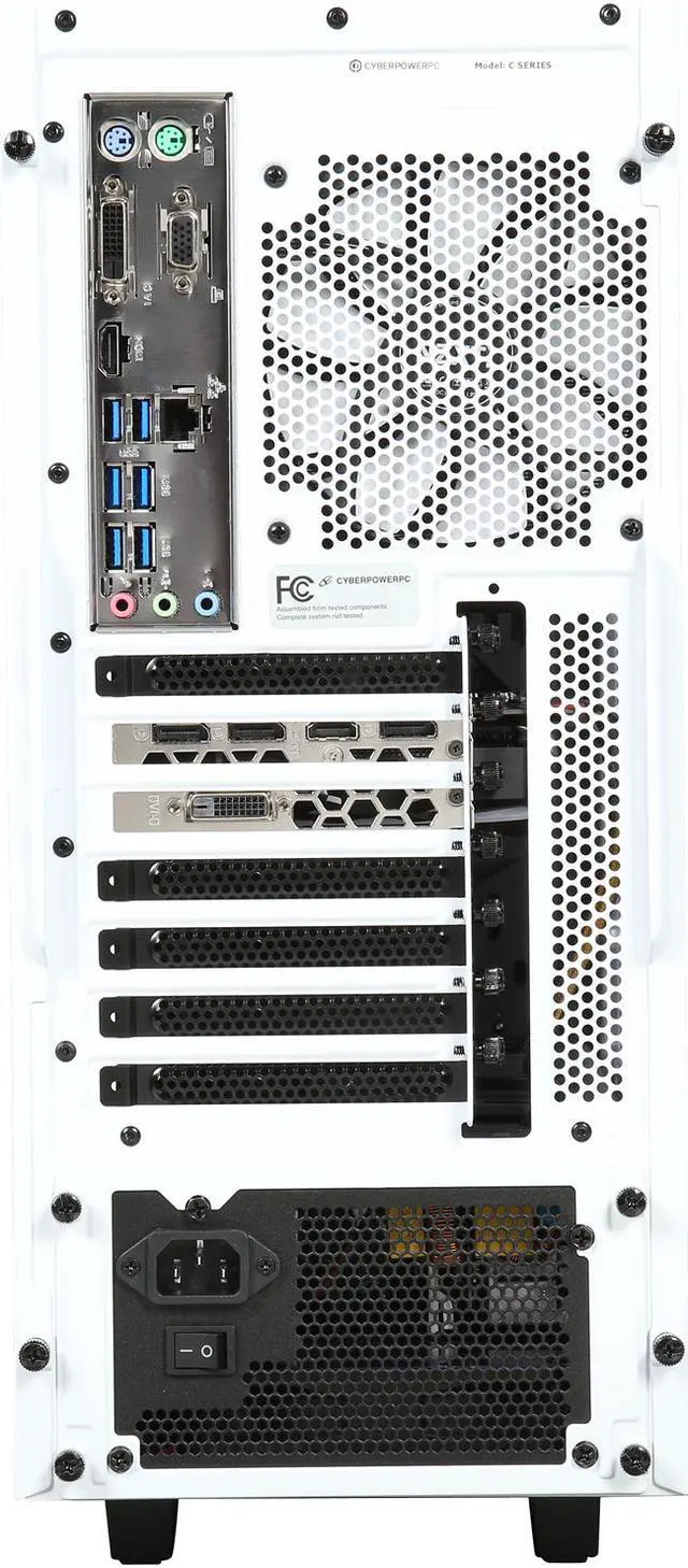 Alt view image 9 of 10 - CyberpowerPC Desktop Computer Stealth Reaper S10LQ Intel Core i7-6700K 16GB DDR4 2TB HDD 240GB SSD GeForce GTX 1070 Windows 10 Home 64-Bit