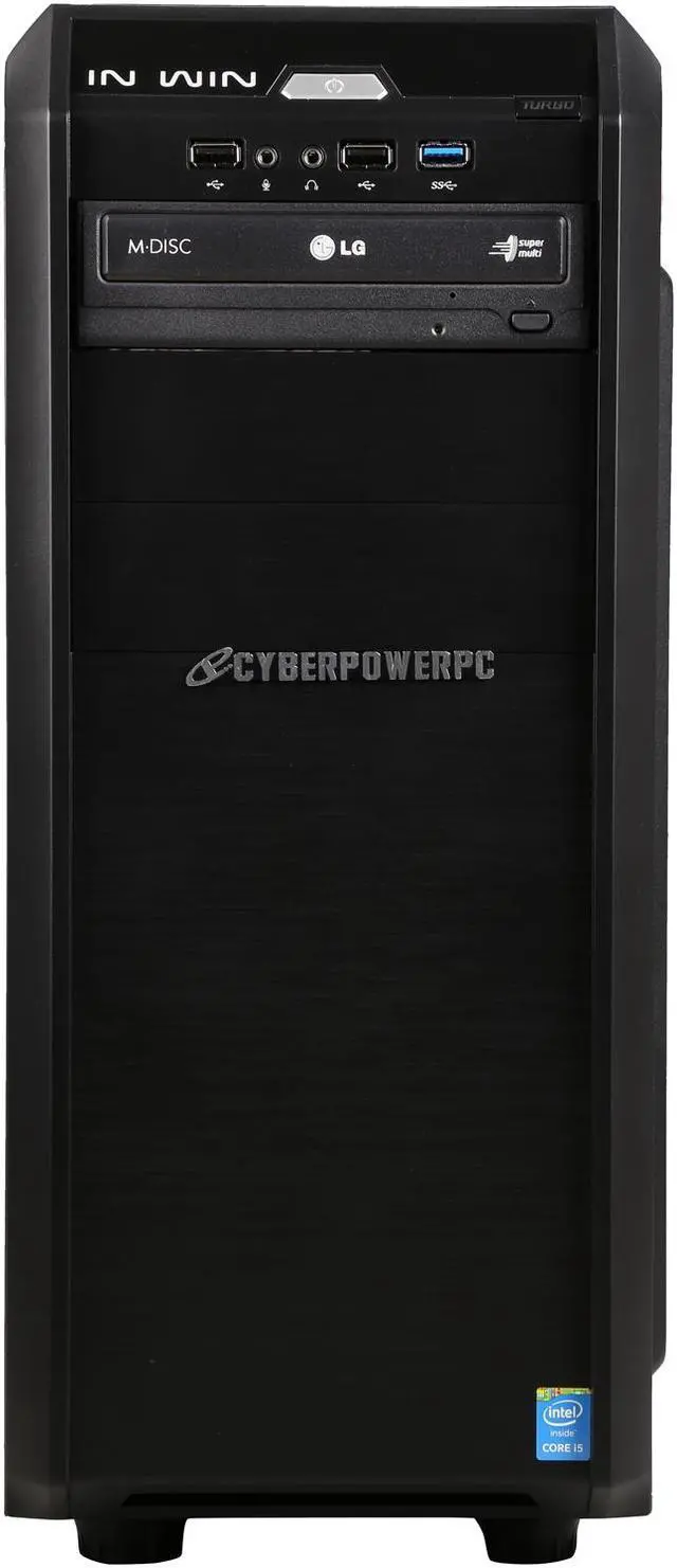 Alt view image 2 of 9 - CyberpowerPC Desktop Computer Stealth Ronin S10 Intel Core i5-6600K 16GB DDR4 1TB HDD NVIDIA GeForce GTX 960 4GB Windows 10 Home 64-Bit