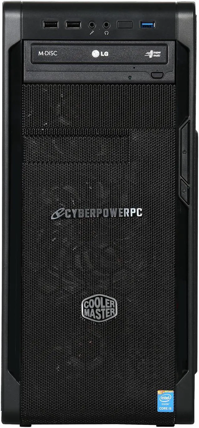 Alt view image 2 of 9 - CyberpowerPC Desktop Computer Stealth Raider S10LQ Intel Core i5-6600K 16GB DDR4 2TB HDD NVIDIA GeForce GTX 980 4GB Windows 10 Home 64-Bit