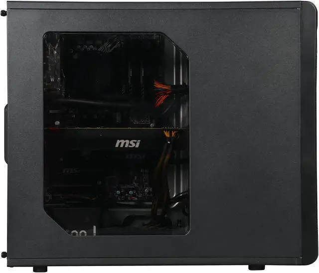 Alt view image 4 of 9 - CyberpowerPC Desktop Computer Stealth Raider S10LQ Intel Core i5-6600K 16GB DDR4 2TB HDD NVIDIA GeForce GTX 980 4GB Windows 10 Home 64-Bit