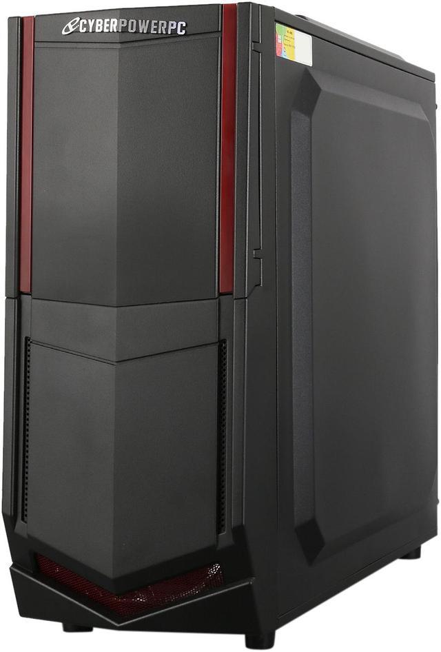 CyberpowerPC Desktop Computer Gamer Ultra 2232 FX 8000 Series FX 8320 3.50GHz 16GB DDR3 1TB HDD NVIDIA GeForce GTX 1050 Ti 4 GB Windows 10 Home