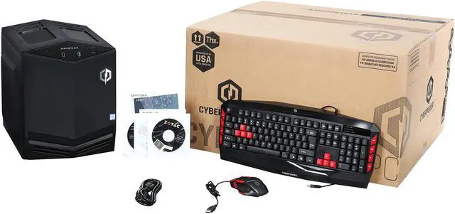 Alt view image 10 of 9 - CyberpowerPC Desktop Computer Gamer Xtreme S102 Intel Core i5-6600 8GB DDR4 1TB HDD NVIDIA GeForce GTX 950 2 GB Windows 10 Home 64-Bit