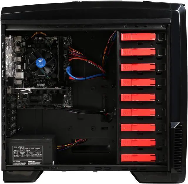 Alt view image 6 of 10 - CyberpowerPC Desktop Computer Gamer Xtreme S100 Intel Core i5 6500 (3.20 GHz) 4 GB DDR4 1 TB HDD NVIDIA Geforce GT 720 1 GB Windows 10 Home 64-Bit