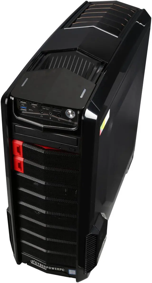 Alt view image 8 of 10 - CyberpowerPC Desktop Computer Gamer Xtreme S100 Intel Core i5 6500 (3.20 GHz) 4 GB DDR4 1 TB HDD NVIDIA Geforce GT 720 1 GB Windows 10 Home 64-Bit