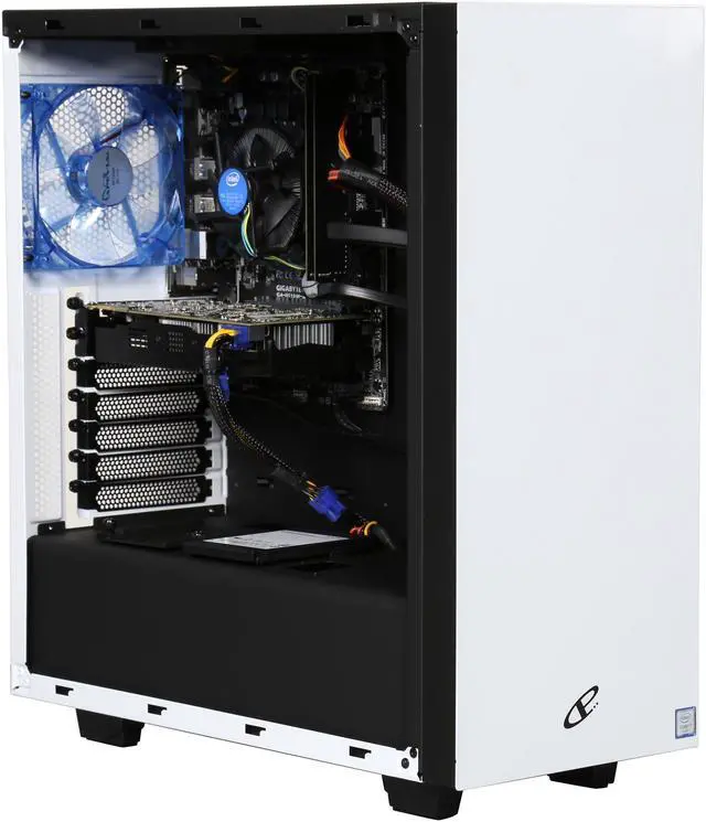 Alt view image 7 of 10 - CyberpowerPC Desktop Computer Gamer Xtreme S202 Intel Core i7-6700K 8GB DDR4 1TB HDD 120GB SSD NVIDIA GeForce GTX 950 2 GB Windows 10 Home 64-Bit