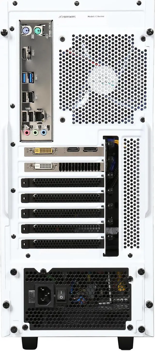 Alt view image 9 of 10 - CyberpowerPC Desktop Computer Gamer Xtreme S202 Intel Core i7-6700K 8GB DDR4 1TB HDD 120GB SSD NVIDIA GeForce GTX 950 2 GB Windows 10 Home 64-Bit