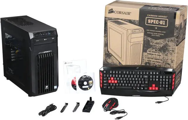 Alt view image 9 of 9 - CyberpowerPC Desktop Computer Gamer Xtreme S302 Intel Core i7 6700K (4.00 GHz) 8 GB DDR4 2 TB HDD 250 GB SSD AMD Radeon R9 380 4 GB Windows 10 Home 64-Bit