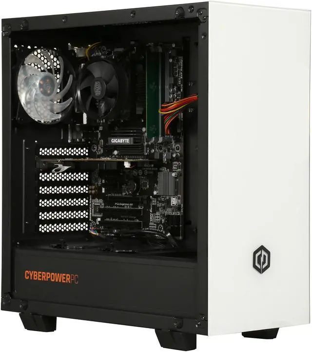 Alt view image 8 of 10 - CyberpowerPC Desktop Computer Gamer Ultra 2229 AMD FX-Series FX-6300 (3.50 GHz) 4 GB DDR3 1 TB HDD AMD Radeon R7 240 2 GB Windows 10 Home 64-Bit