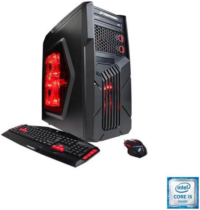Main image of CyberpowerPC Desktop Computer Gamer Xtreme S121 Intel Core i5-6400 8GB DDR4 1TB HDD NVIDIA GeForce GT 730 2 GB Windows 10 Home 64-Bit