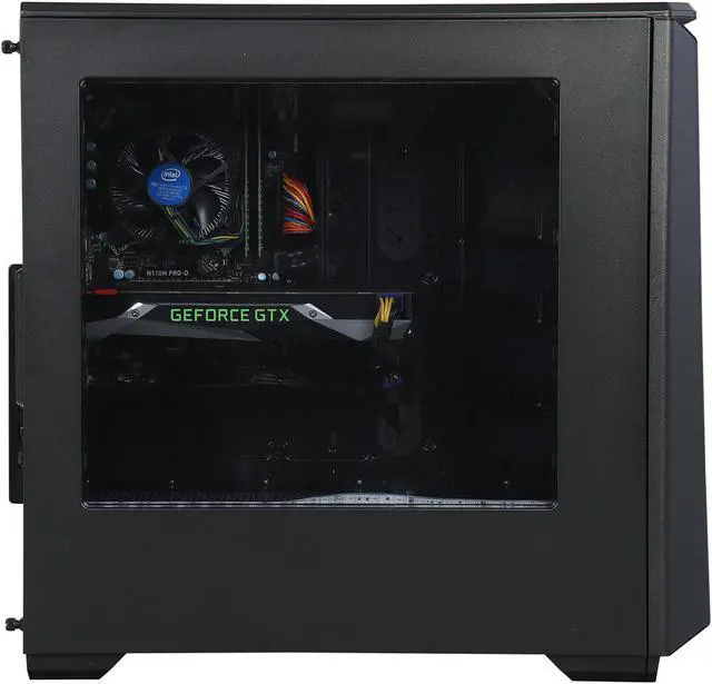 Alt view image 4 of 10 - CyberpowerPC Desktop PC Panzer 5000 Intel Core i5-6600K 16GB DDR4 3TB HDD NVIDIA GeForce GTX 1070 8 GB Windows 10 Home 64-Bit