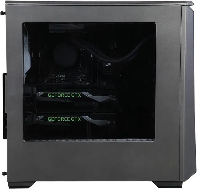 Alt view image 4 of 10 - CyberpowerPC Desktop Computer Panzer VR XL 3000 Intel Core i7-6950X 32GB DDR4 4TB HDD 480GB SSD GeForce GTX 1080