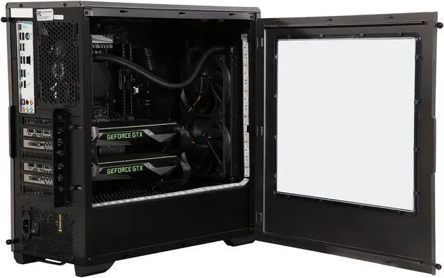 Alt view image 5 of 10 - CyberpowerPC Desktop Computer Panzer VR XL 3000 Intel Core i7-6950X 32GB DDR4 4TB HDD 480GB SSD GeForce GTX 1080
