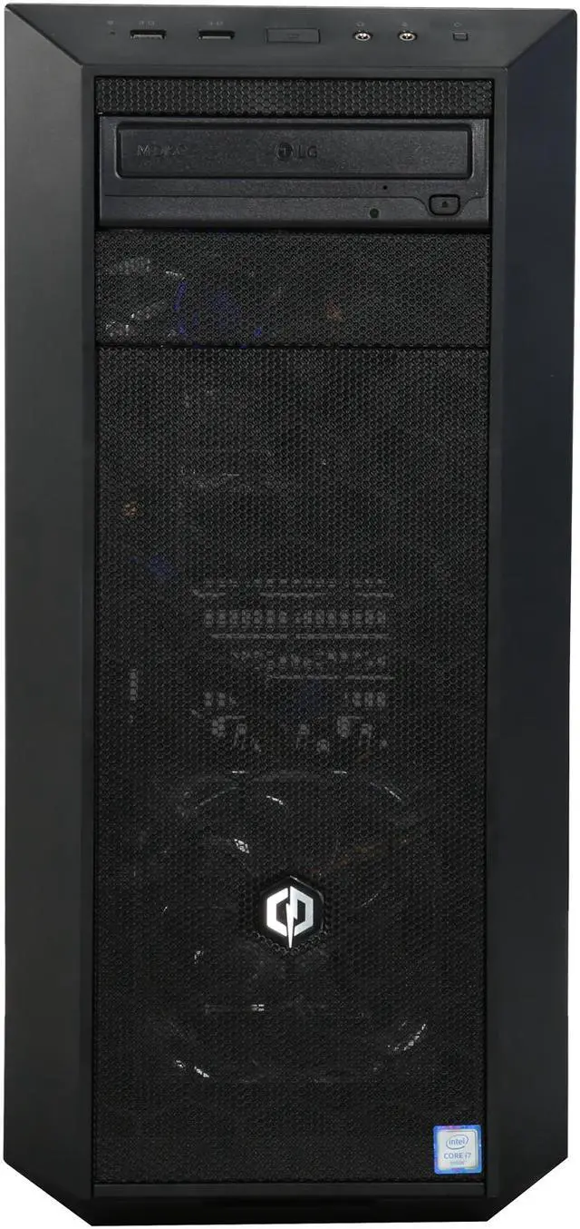 Alt view image 2 of 9 - CyberpowerPC Desktop Computer Gamer Xtreme 1520 Intel Core i7-6800K 16GB DDR4 1TB HDD 250GB SSD AMD Radeon R9 390X 8 GB Windows 10 Home 64-Bit