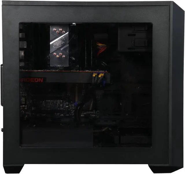 Alt view image 4 of 9 - CyberpowerPC Desktop Computer Gamer Xtreme 1520 Intel Core i7-6800K 16GB DDR4 1TB HDD 250GB SSD AMD Radeon R9 390X 8 GB Windows 10 Home 64-Bit