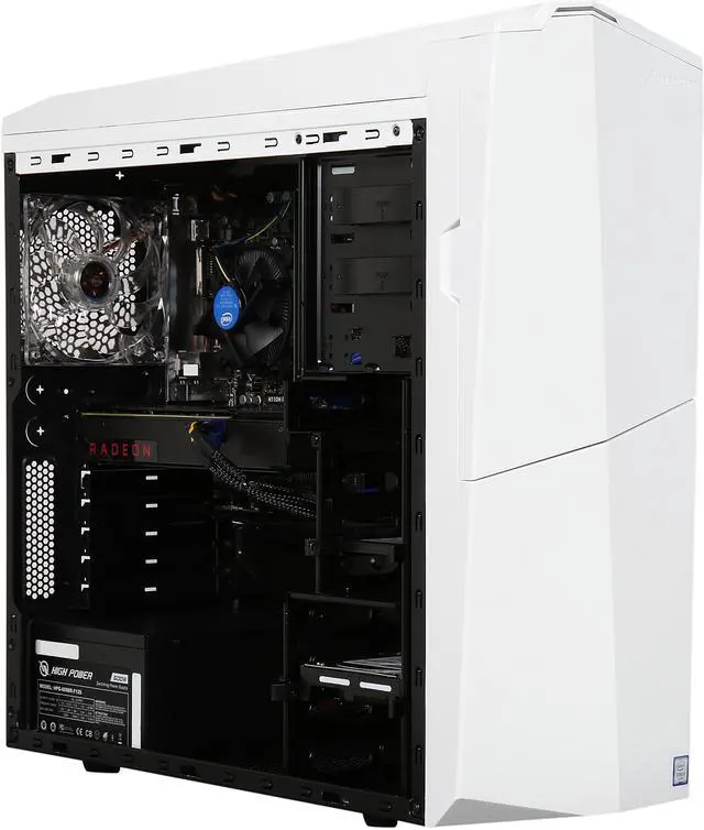 Alt view image 7 of 10 - CyberpowerPC Desktop Computer Gamer Xtreme S146 Intel Core i5-6600K 8GB DDR4 2TB HDD 120GB SSD AMD Radeon RX 480 Windows 10 Home 64-Bit
