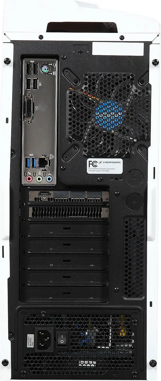 Alt view image 9 of 10 - CyberpowerPC Desktop Computer Gamer Xtreme S146 Intel Core i5-6600K 8GB DDR4 2TB HDD 120GB SSD AMD Radeon RX 480 Windows 10 Home 64-Bit