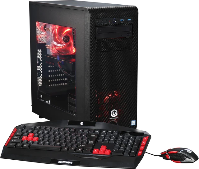 Cyberpowerpc Radeon Rx 480 CyberpowerPC Desktop Computer Gamer Xtreme 1525 Intel Core i7-6800K ...