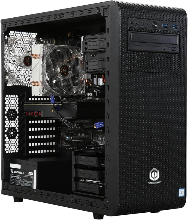 Cyberpowerpc Radeon Rx 480 CyberpowerPC Desktop Computer Gamer Xtreme 1525 Intel Core i7-6800K ...