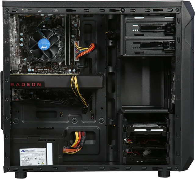 Cyberpowerpc Radeon Rx 480 CyberpowerPC Desktop Computer Gamer Xtreme S107 Intel Core i5-6600 8GB ...