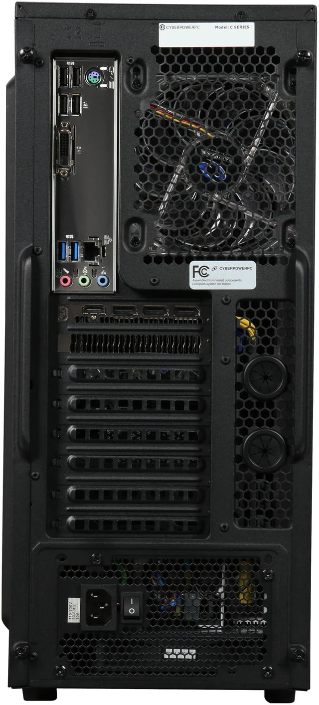 Cyberpowerpc Radeon Rx 480 CyberpowerPC Desktop Computer Gamer Xtreme S207 Intel Core i7-6700 16GB ...