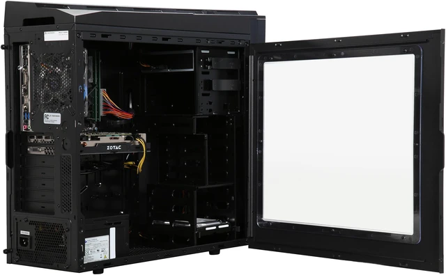 Alt view image 5 of 10 - CyberpowerPC Desktop PC GXS111 Intel Core i5-6402P 8GB DDR4 1TB HDD GeForce GTX 1060 Windows 10 Home 64-Bit