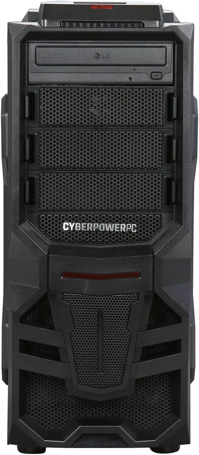 Alt view image 2 of 10 - CyberpowerPC Desktop Computer Gamer Ultra 2237 AMD FX-Series FX-6300 8GB DDR3 1TB HDD 120GB SSD GeForce GTX 1060 Windows 10 Home 64-Bit