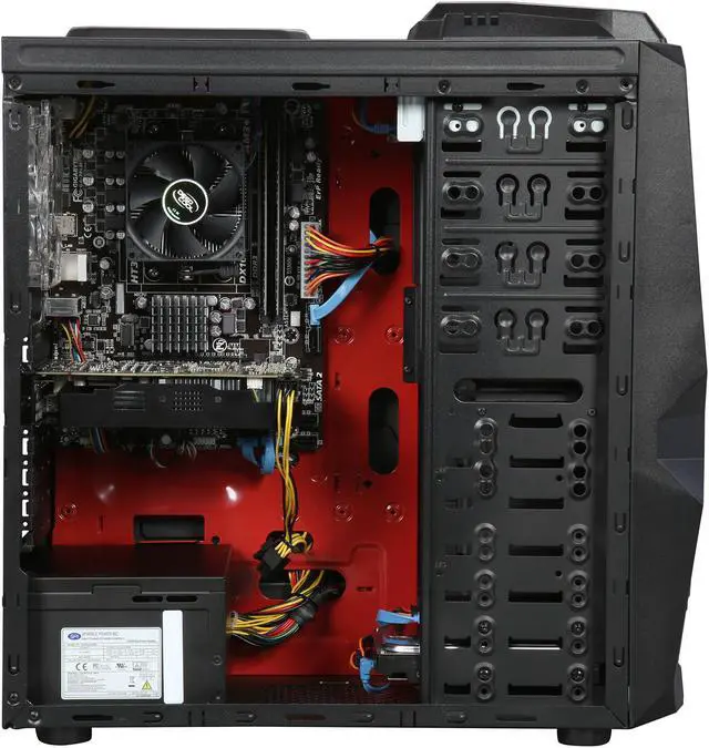 Alt view image 6 of 10 - CyberpowerPC Desktop Computer Gamer Ultra 2237 AMD FX-Series FX-6300 8GB DDR3 1TB HDD 120GB SSD GeForce GTX 1060 Windows 10 Home 64-Bit