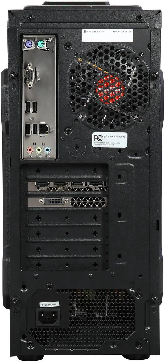 Alt view image 9 of 10 - CyberpowerPC Desktop Computer Gamer Ultra 2237 AMD FX-Series FX-6300 8GB DDR3 1TB HDD 120GB SSD GeForce GTX 1060 Windows 10 Home 64-Bit