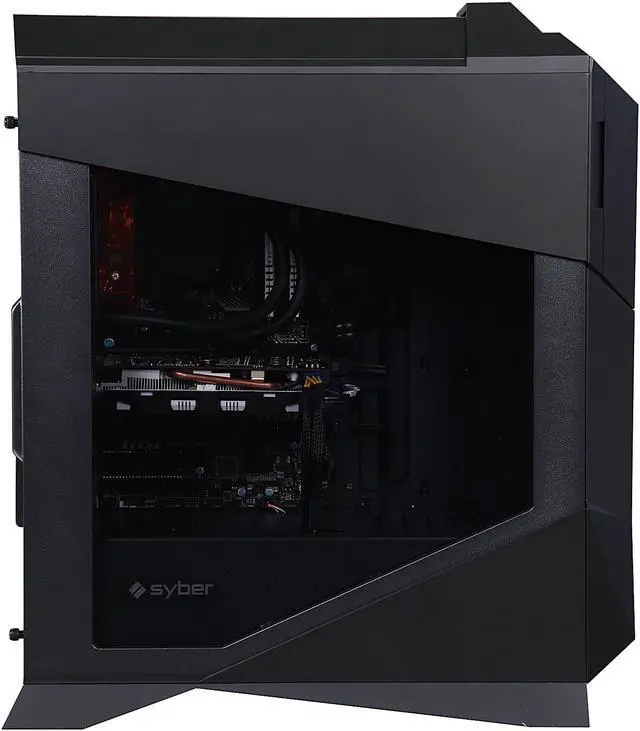 Alt view image 4 of 9 - CyberpowerPC Desktop Computer SYBER M VR200 Intel Core i5-6600K 8GB DDR4 1TB HDD 120GB SSD GeForce GTX 1060 Windows 10 Home 64-Bit