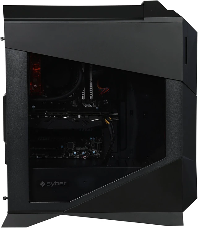 Cyberpowerpc Radeon Rx 480 CyberpowerPC Desktop Computer SYBER M VR100 Intel Core i5-6500 8GB DDR4 ...