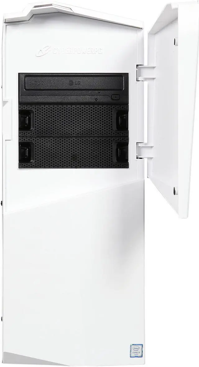 Alt view image 2 of 10 - CyberpowerPC Desktop Computer Gamer Xtreme S146T Intel Core i5-7600K 8GB DDR4 2TB HDD AMD Radeon RX 480 Windows 10 Home 64-Bit